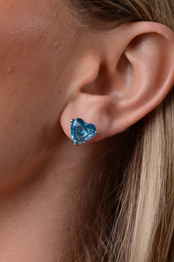 Heart earring